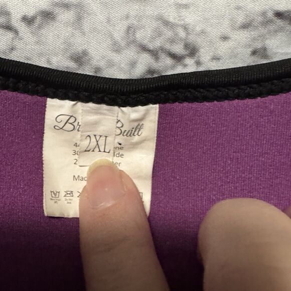 Brick Built Sauna Workout Outfit Set Womens 2XL  Activewear Neoprene Trimmer - Picture 5 of 16